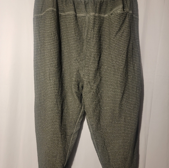 Nike Men's Dri-Fit Yoga 3/4 Length Cropped Pants Green DD2178-355 Size XXL-TALL - Picture 3 of 7